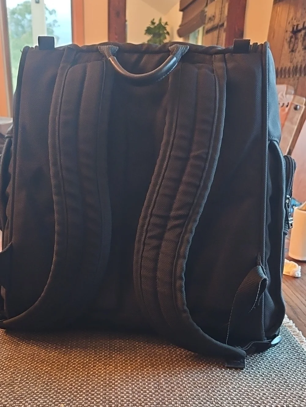 Tumi Black Men's Travel Backpack -